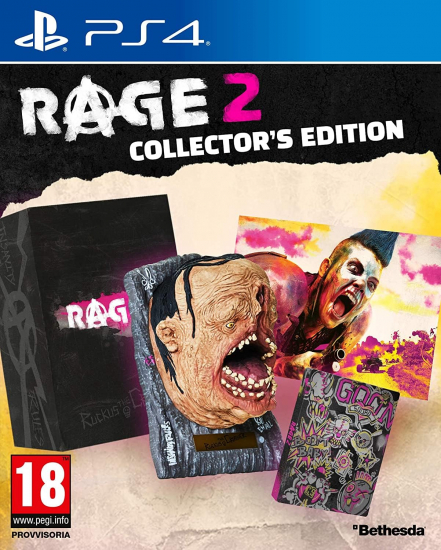 Rage 2 Collector's Edition [uncut] (deutsch spielbar) (EU PEGI) (PS4) [ohne Pappschuber / Poster]