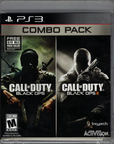 Call of Duty Black Ops & Black Ops 2 Combo Pack [uncut] (englisch spielbar) (US ESRB) (PS3)